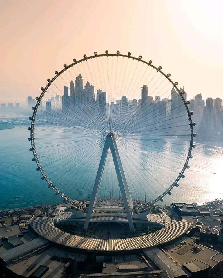 全球最高觀景摩天輪「杜拜之眼」（Ain Dubai）。 Twitter