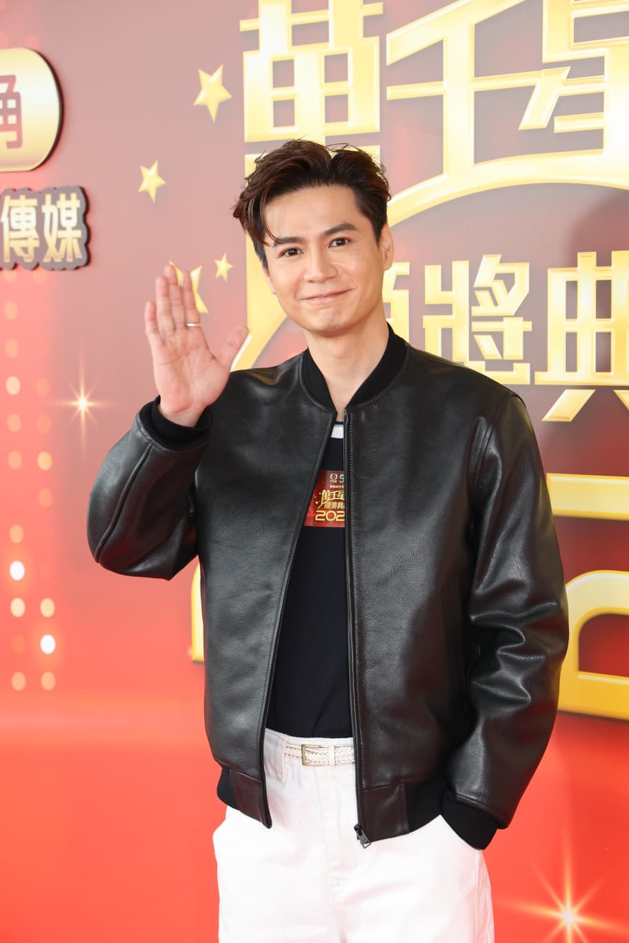《萬千星輝頒獎典禮2025》「最佳男主角」的10強候選人羅子溢見傳媒。