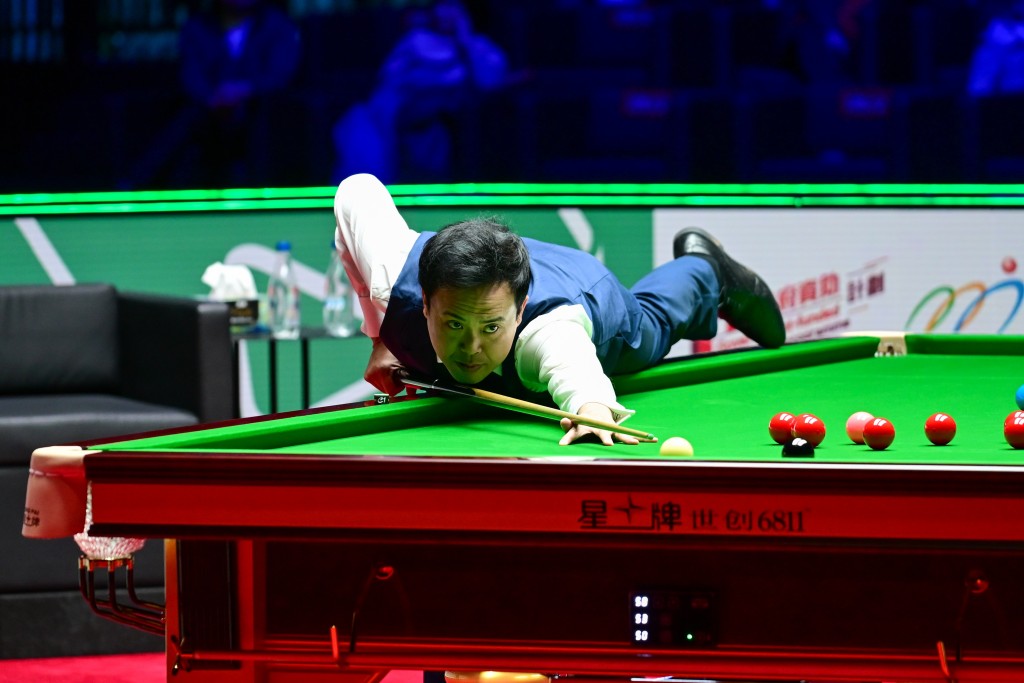 世界桌球大獎賽2026於啟德體藝館舉行,「神奇小子」傅家俊擊敗「桌球皇帝」亨特利。 世界桌球大獎賽2026於啟德體藝館舉行,「神奇小子」傅家俊擊敗「桌球皇帝」亨特利。