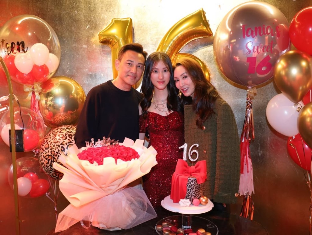 郭可盈與林文龍為16歲的女兒林天若,悉心準備一場難忘的生日派對。 郭可盈與林文龍為16歲的女兒林天若,悉心準備一場難忘的生日派對。