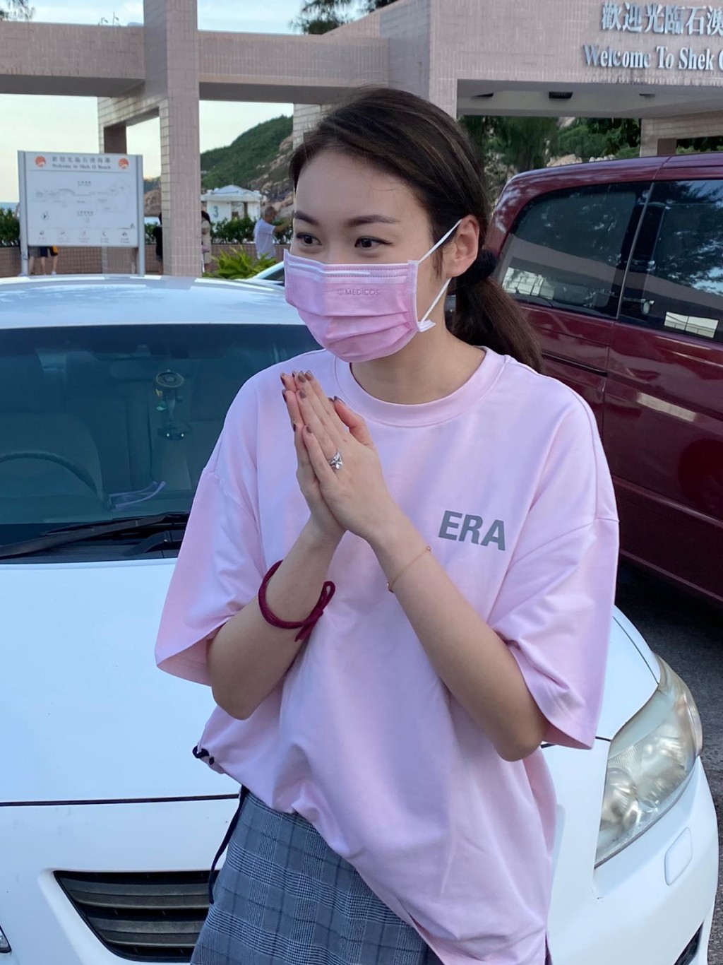 莊思敏完全避談楊明是否醉駕。