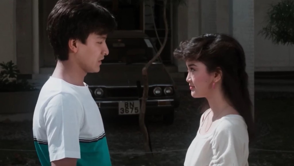 温碧霞1984年夥拍刘德华主演《停不了的爱》。