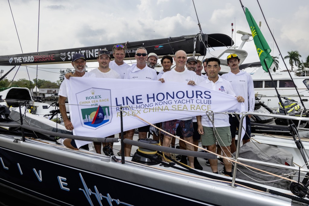 2026勞力士中國海帆船賽衝線冠軍已經誕生。公關圖片