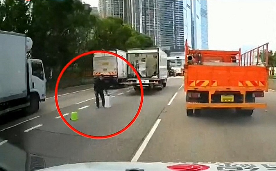 貨車故障近1小時西隧才接獲通知。有綫新聞圖片