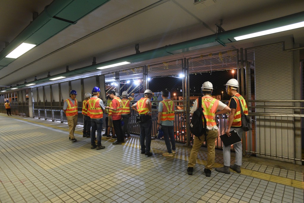 紅隧凌晨實施臨時交通安排。