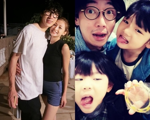陸永夫婦日前為不幸流產的亡兒超渡。