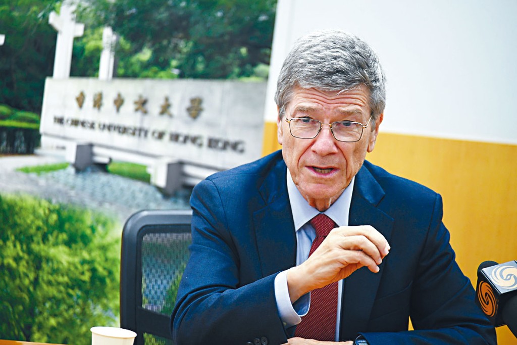 傑佛瑞．薩克斯稱，自許成為提出實際建議的經濟學家，認為是否獲諾獎屬其次。