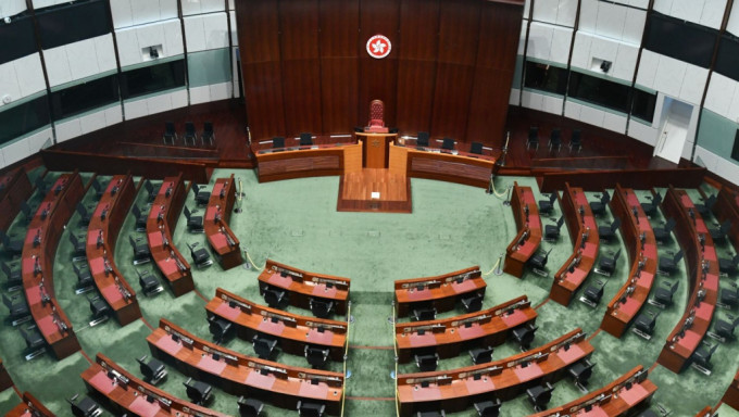 立法會議員1月1日宣誓。資料圖片 立法會議員1月1日宣誓。資料圖片