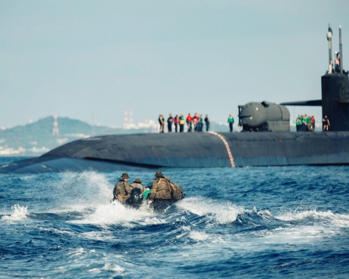 三國將於未來18個月在南澳的阿德萊德建造新潛艇。美國國防部圖片