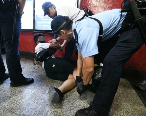 警方至今拘捕3001人。資料圖片