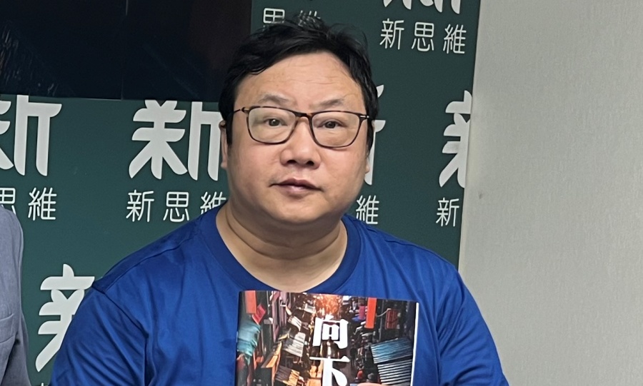 陳家偉則認為現時政府公眾諮詢制度有問題。林彥汛攝 陳家偉則認為現時政府公眾諮詢制度有問題。林彥汛攝