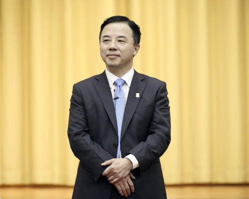張翔希望香港青年把握大灣區建設提供的機遇。資料圖片