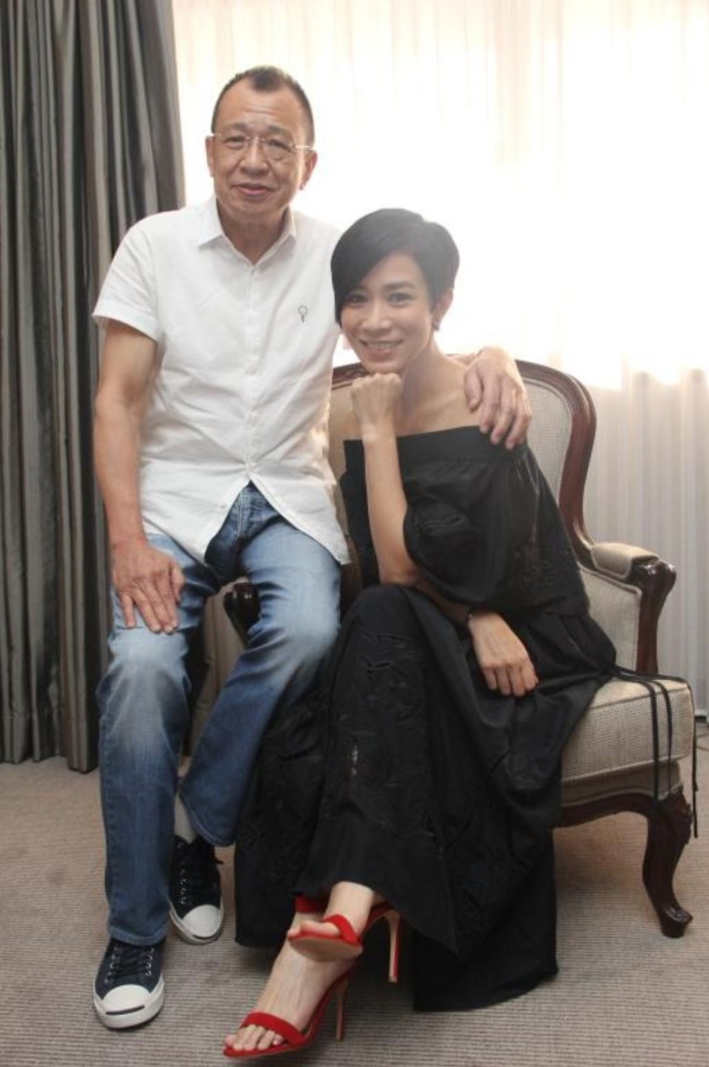 「老竇」許紹雄的離世令阿佘非常痛心,同時亦更加感悟人生。 「老竇」許紹雄的離世令阿佘非常痛心,同時亦更加感悟人生。