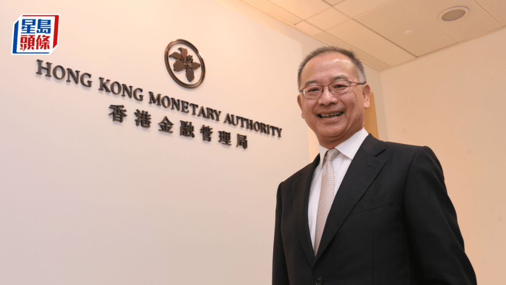 金管局總裁余偉文(資料圖片)