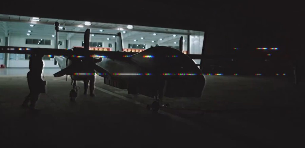 解放軍東部戰區在微博貼出無人機飛過台北101的影片。 解放軍東部戰區在微博貼出無人機飛過台北101的影片。