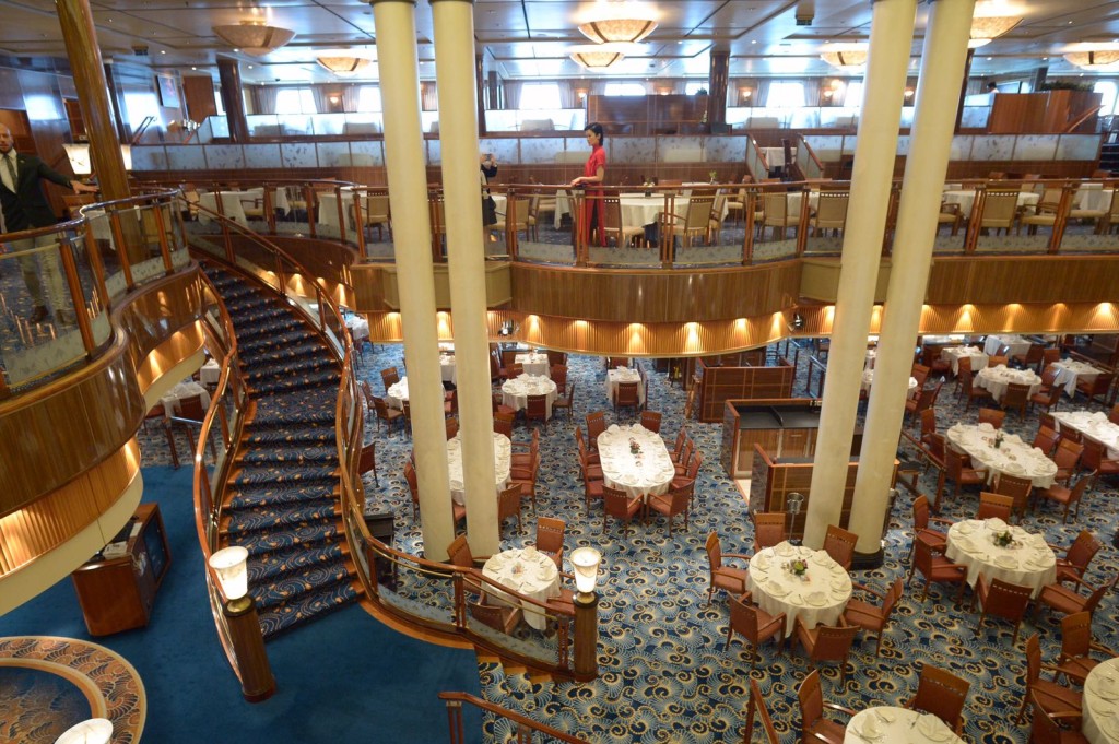 「玛丽皇后二号」去年以1.32亿美元（约1兆港元）翻新。苏正谦摄