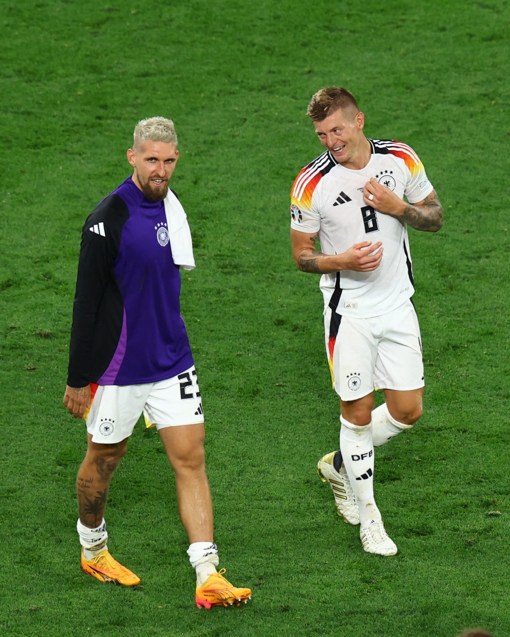 德國事隔8年再次於國際大賽淘汰賽贏波。Reuters