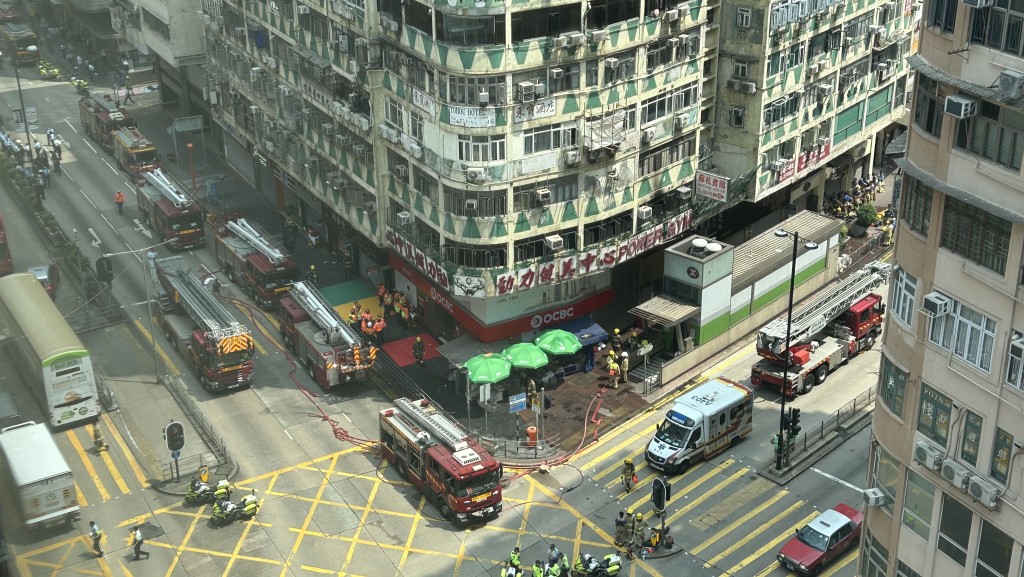 华丰大厦三级火酿成5死40伤。资料图片