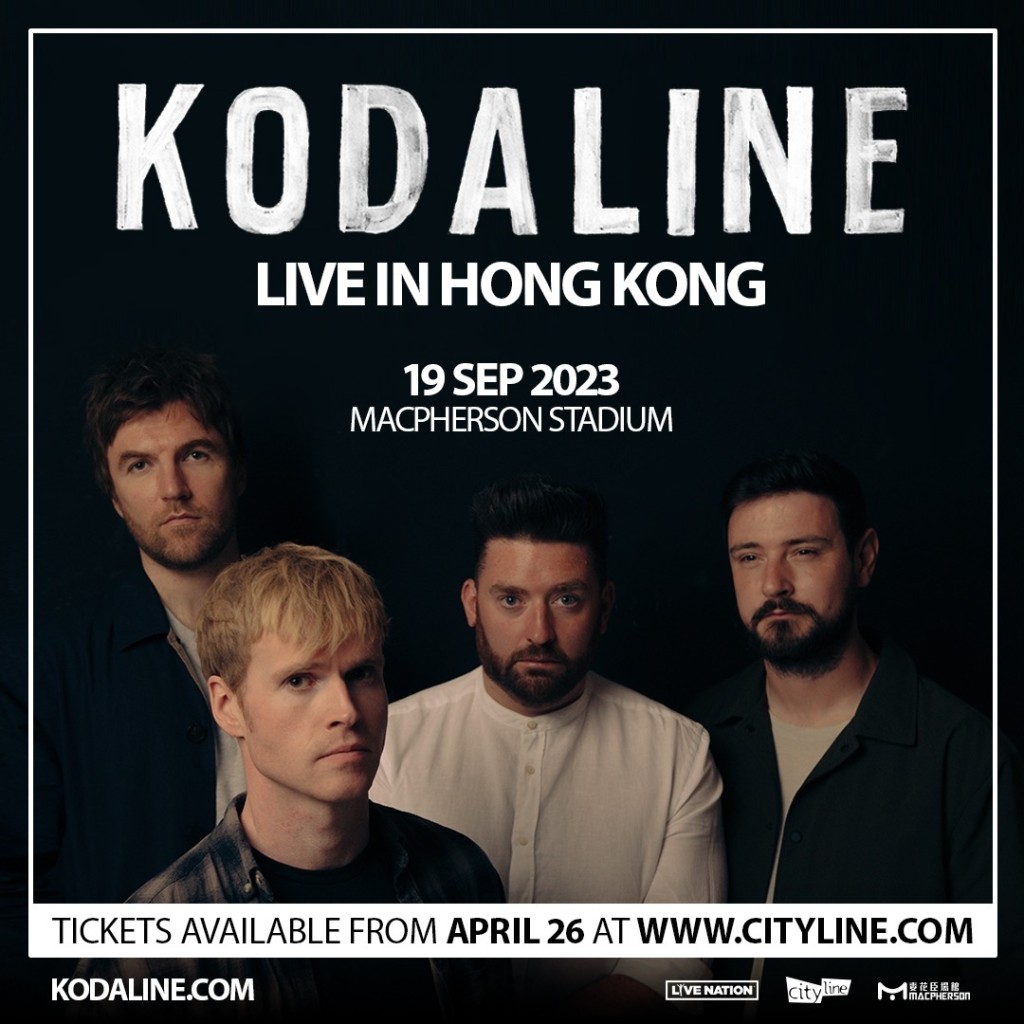 KODALINE LIVE IN HONG KONG
