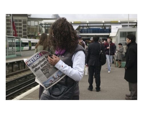 東克洛伊頓車站發現一個可疑包裹。AP