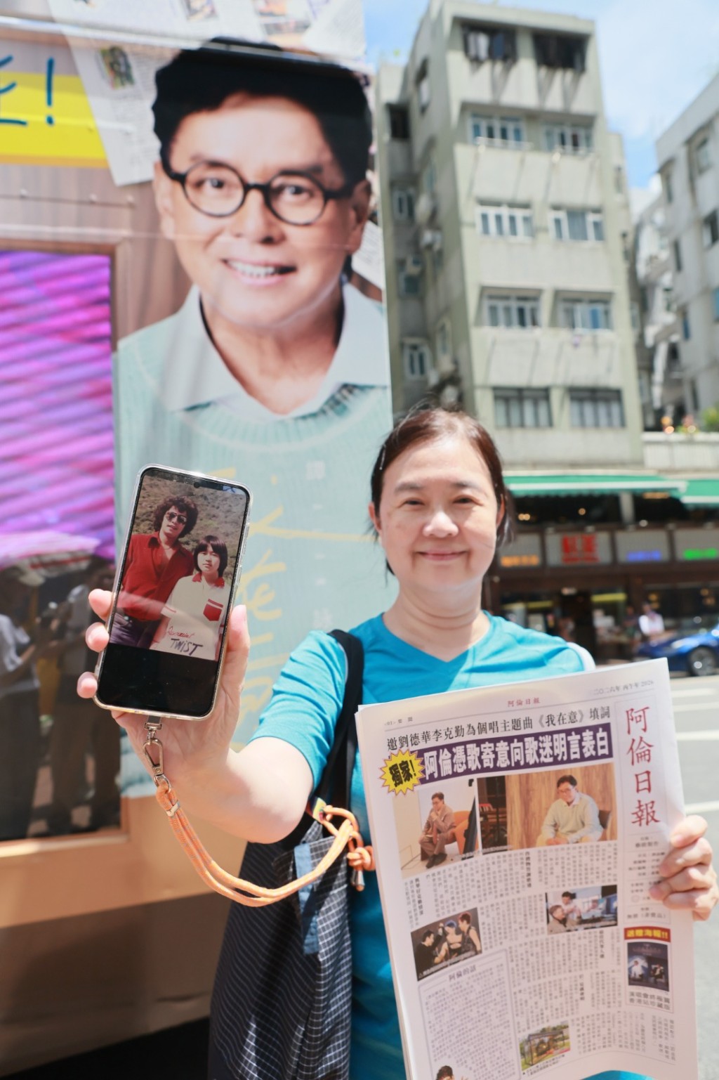 有粉絲在溫拿樂隊早期,已經追隨「阿倫」。 有粉絲在溫拿樂隊早期,已經追隨「阿倫」。