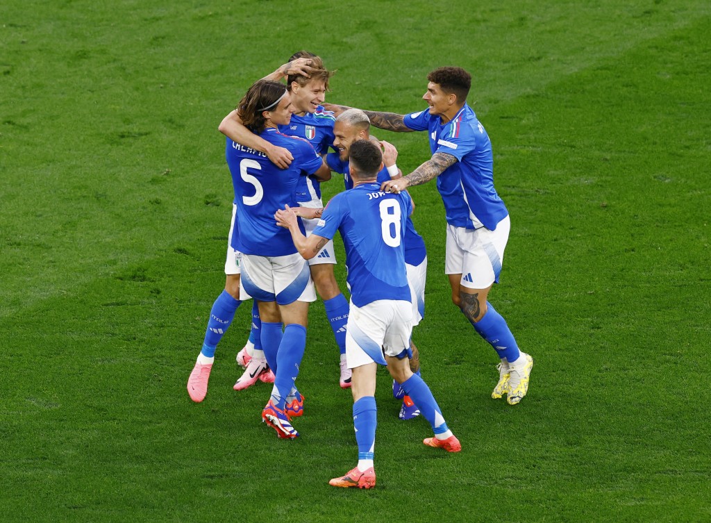 意大利首輪擊敗阿爾巴尼亞。Reuters