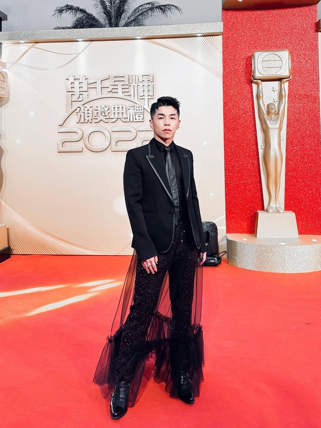 林至昭2022年入圍《萬千星輝頒獎典禮2022》飛躍進步男藝員。