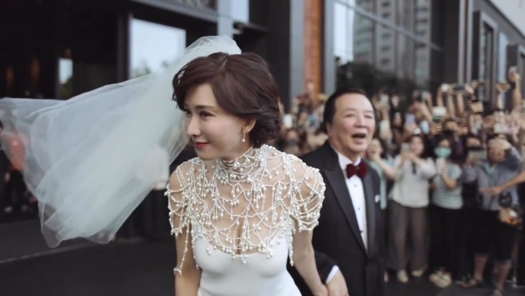 林志玲结婚当日情况。
