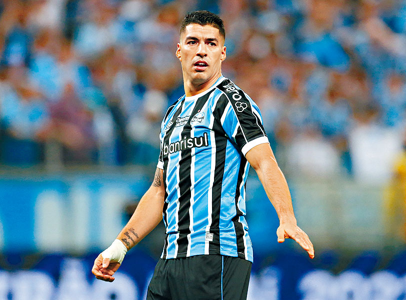 苏亚雷斯目前效力巴甲球队甘美奥。