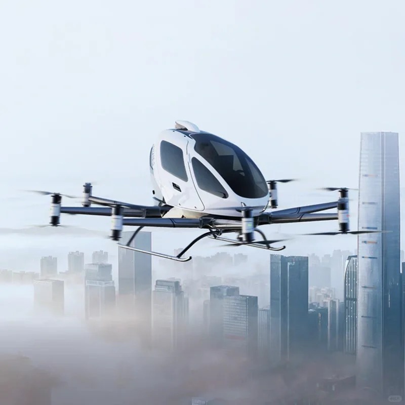 无人驾驶「空中的士」亿航EH216-S，在淘宝上架开售。