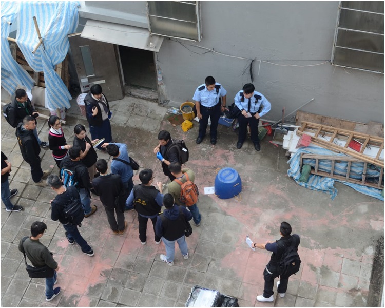 重案組警員到場接手調查。歐陽偉光攝
