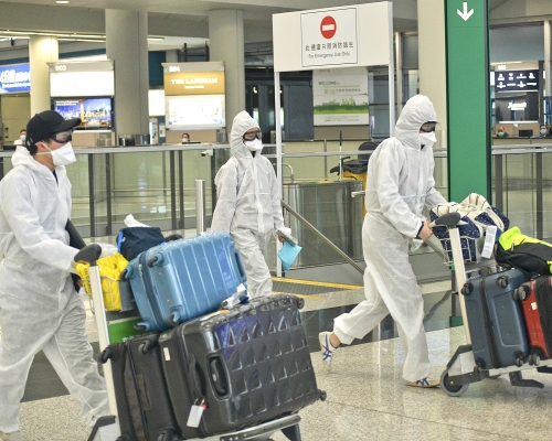 政府將英國列入高風險地區下周四生效。 資料圖片