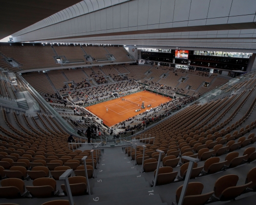 今屆法國網球公開賽於本月三十日進行。AP資料圖片