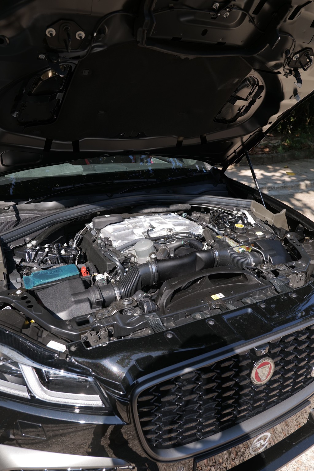 ■5公升 V8 機械增壓引 擎輸出71.4kgm扭力。