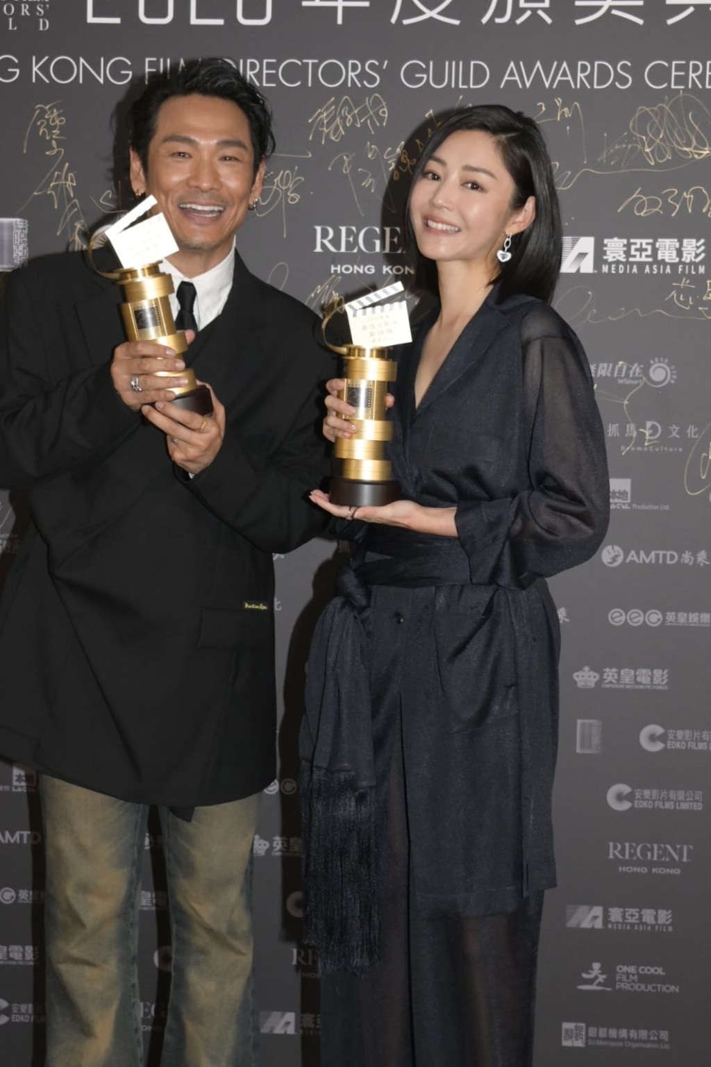 杜德偉、衛詩雅各贏「最佳男、女配角」獎。