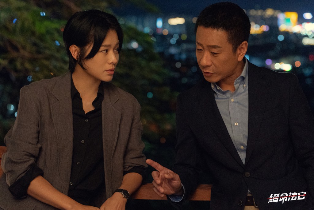 朱栢康與胡杏兒合作ViuTV劇集《絕命法官》。