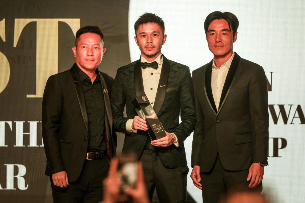 陳肇鈞入選最佳11人。何家豪攝