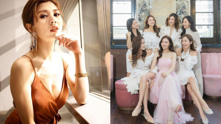 何依婷結婚丨張秀文激罕現身做姊妹！保持「咪神」身材  嫁金融才俊變低調兩年未更新IG