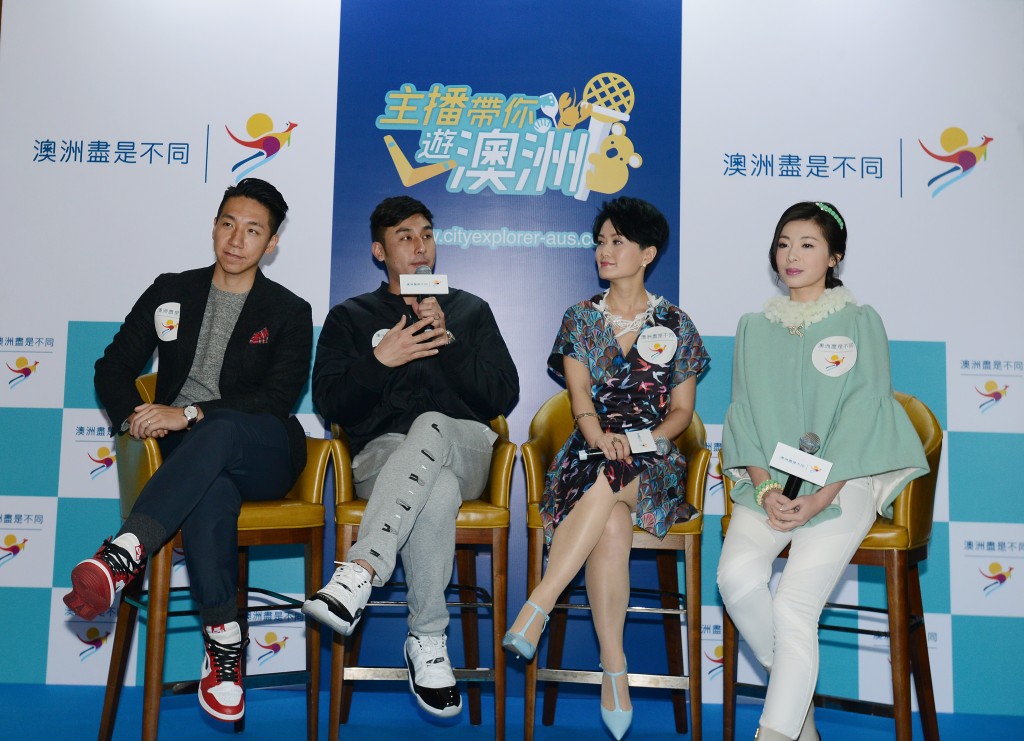 黄紫盈提到离开TVB后，与柳俊江曾在推广旅游的工作上合作过，当时还有方健仪与伍家谦。