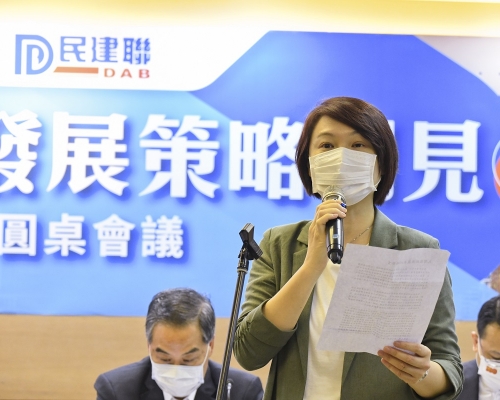 民建聯主席李慧琼。資料圖片