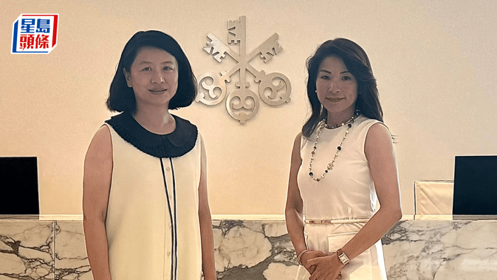 瑞銀財富管理投資總監辦公室亞太區投資總監及宏觀經濟主管胡一帆(左);瑞銀財富管理投資總監辦公室大中華區股票主管李智穎(右)。