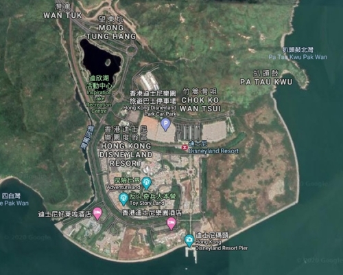 港府在竹篙灣迪士尼停車場附近一幅四公頃政府土地興建檢疫設施。