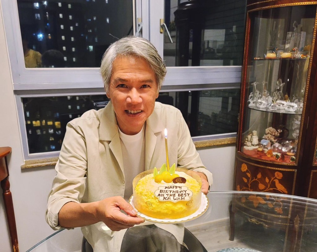 林嘉华庆祝67岁生日。