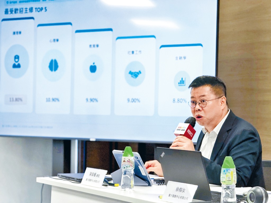 陳偉權建議，學界在評估學生時應留意學習過程，可以要求學生提交與人工智能對話，以確保學生對知識的掌握。