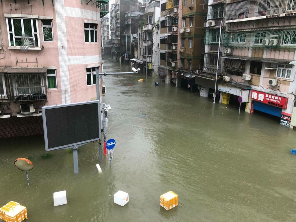 澳門受極端天氣影響趨增。網上圖片