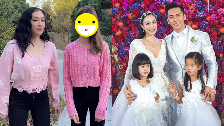 鍾麗緹的12歲細女已長的亭亭玉立。