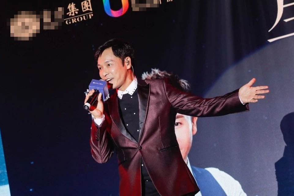 郭晋安澄清当时只是在集团活动上演唱了几首歌。
