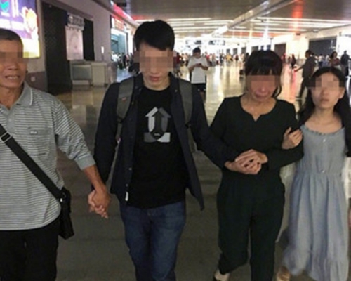 楊仁榮失蹤九年,悉母患末期癌症始回家。網上圖片