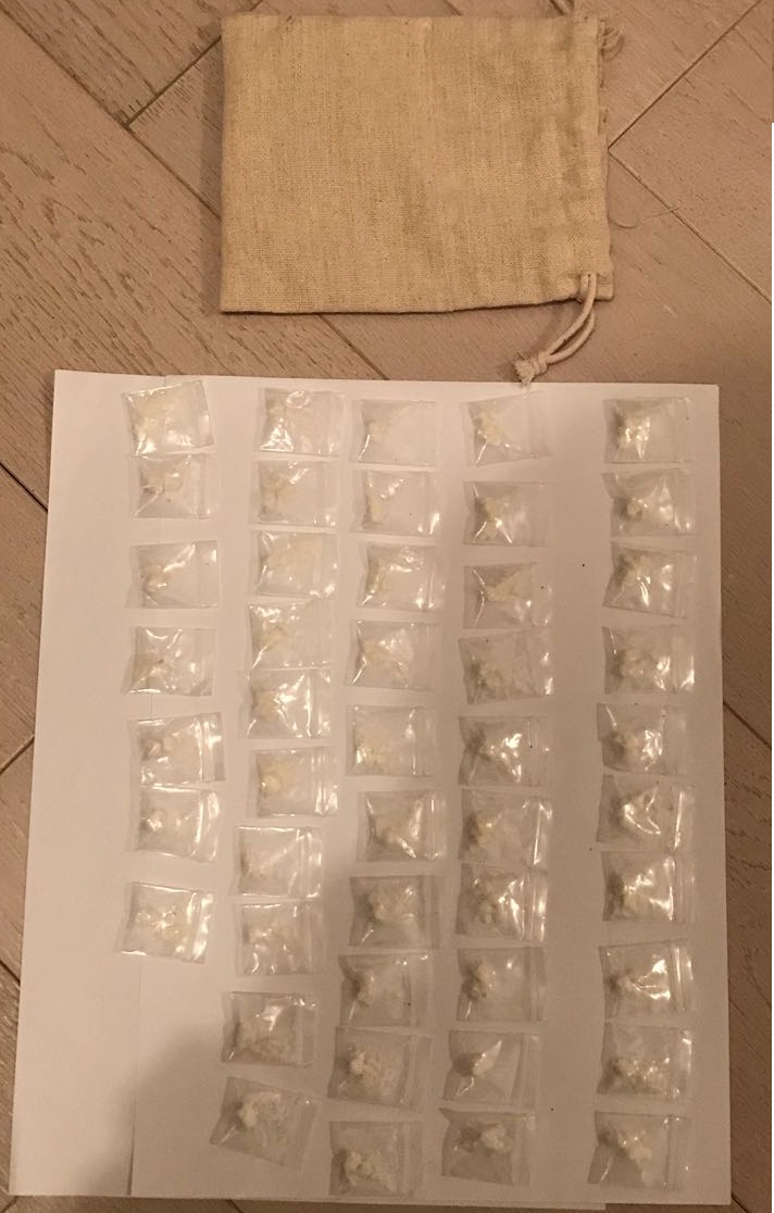 行動中檢獲的證物。