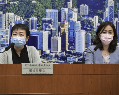 張竹君(左)，庾慧玲(右)。資料圖片